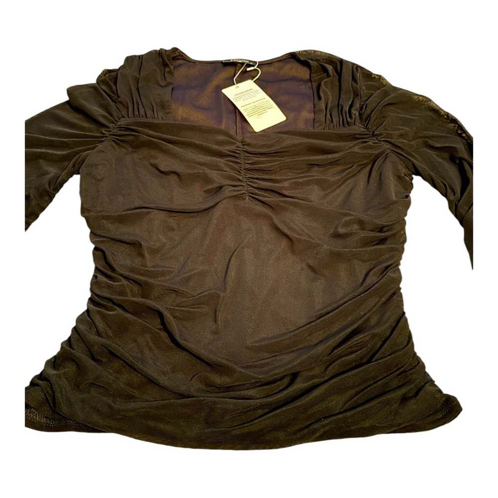 Pleated women’s top - Picture 5 of 6